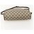 Borsa Sherry Line GG Supreme Web di GUCCI in PVC beige e oro 001 113 6472 Auth 175628 D'oro - vista 5
