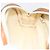 Borsa a Spalla GUCCI GG Plus Supreme PVC Bianco Oro Auth 175962 - vista 20
