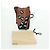 LOEWE Ghibli Collaborazione Gate Pocket Bag Pelle Marrone Argento Auth 172347SM - vista 12