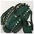 Zaino in pelle Valentino Rock Studs verde oro Auth BA12134A D'oro - vista 6