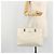 Prada Tote Bag aus Leder Weiß Silber Auth am11340 - Ansicht 25
