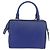 Céline Borsa a mano CELINE in pelle blu oro Auth YKZ1208 D'oro - vista 2