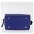Céline Borsa a mano CELINE in pelle blu oro Auth YKZ1208 D'oro - vista 5