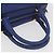 Céline Borsa a mano CELINE in pelle blu oro Auth YKZ1208 D'oro - vista 7