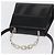 Borsa Gancini Salvatore Ferragamo in pelle verniciata 2 in 1 Nero Argento Auth 175600A - vista 6