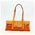 Bulgari BVLGARI Schultertasche Lackleder Orange Silber Auth BA12153A - Ansicht 12