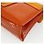 Bulgari BVLGARI Schultertasche Lackleder Orange Silber Auth BA12153A - Ansicht 15