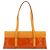 Bulgari BVLGARI Schultertasche Lackleder Orange Silber Auth BA12153A - Ansicht 2