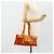 Bulgari BVLGARI Schultertasche Lackleder Orange Silber Auth BA12153A - Ansicht 25