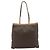 Céline Borsa tote in tela Macadam CELINE in pelle PVC marrone oro Auth mr2315 D'oro - vista 2
