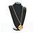 Collana Gianni Versace in metallo dorato Auth BA12056V - vista 14