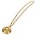 Collana Gianni Versace in metallo dorato Auth BA12056V - vista 2
