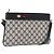 Borsa a Spalla Gucci GG Supreme Sherry Line PVC Blu Navy Oro 904 02 035 Auth YKZ1274 D'oro