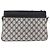 Borsa a Spalla Gucci GG Supreme Sherry Line PVC Blu Navy Oro 904 02 035 Auth YKZ1274 D'oro - vista 2