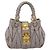 Borsa Miu Miu Matelassé in pelle 2 in 1 viola oro Auth YKZ1155 D'oro Porpora - vista 13