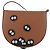 LOEWE - Borsa Il Mio Vicino Totoro Studio Ghibli Makkuro Kurosuke Auth YKZ1314SM Marrone - vista 13