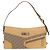 Borsa a Spalla Christian Dior Trotter in Tela Chic da Strada Beige Argento Auth 176137A - vista 13