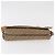 Borsa a Spalla Christian Dior Trotter in Tela Chic da Strada Beige Argento Auth 176137A - vista 5