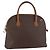 Céline Borsa a mano in tela Macadam CELINE in pelle PVC marrone oro Auth ti3854 D'oro