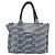 Borsa a Mano BALENCIAGA Denim 2way Blu Argento 671402 Auth 175182 - vista 13