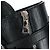 Botas Largas Monolith de Cuero PRADA 35 1/2 Negras Auth am11253SM Negro - vista 18