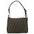 Borsa a Spalla in Tela Zucca FENDI Marrone Nero Auth 176500 - vista 2
