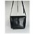 Bolsa de Ombro de Couro Embossed Vintage Courreges Preta Preto - vista 11