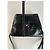Bolsa de Ombro de Couro Embossed Vintage Courreges Preta Preto - vista 13