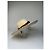 Cappello a tesa larga con fascia di piume Gucci vintage beige e marrone M - vista 12