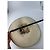 Cappello a tesa larga con fascia di piume Gucci vintage beige e marrone M - vista 14