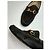 Vintage Gucci Wildleder Slipper mit Pferdebit schwarz - Ansicht 2