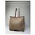 Céline Vintage Celine Paris Triomphe Monogramm Canvas Leder Tote Bag Beige Braun - Ansicht 14