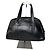 Vintage Givenchy 4G geprägte Leder Bowling-Handtasche schwarz