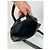 Vintage Givenchy 4G geprägte Leder Bowling-Handtasche schwarz - Ansicht 3