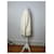 Pull en laine vintage Yves Saint Laurent crème marine M Beige  - vue 3