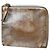 Comme Des Garcons Vintage Comme Des Garçons Silver Edge Leather Zip Card Holder Silver Bronze