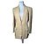 Vintage Gucci Viskose Longline Blazer Beige IT42