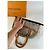 Vintage Louis Vuitton Monogram Mini Lin Canvas Handtasche Beige Braun - Ansicht 11