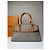 Vintage Louis Vuitton Monogram Mini Lin Canvas Handtasche Beige Braun - Ansicht 7