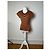 Top senza maniche a righe a zigzag vintage Givenchy arancione e nero M - vista 2