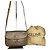 Céline Vintage Celine Paris C Macadam Monogramm beschichtete Canvas Schultertasche Beige Braun