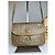 Céline Vintage Celine Paris C Macadam Monogramm beschichtete Canvas Schultertasche Beige Braun - Ansicht 14