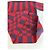 Vintage Givenchy 4G Logo Strickpullover mit Stehkragen gestreift in Rot und Lila M - Ansicht 10
