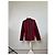 Vintage Givenchy 4G Logo Strickpullover mit Stehkragen gestreift in Rot und Lila M - Ansicht 13