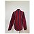 Vintage Givenchy 4G Logo Strickpullover mit Stehkragen gestreift in Rot und Lila M - Ansicht 3