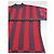 Vintage Givenchy 4G Logo Strickpullover mit Stehkragen gestreift in Rot und Lila M - Ansicht 7