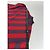 Vintage Givenchy 4G Logo Strickpullover mit Stehkragen gestreift in Rot und Lila M - Ansicht 8
