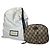 Mini Pochette Vintage Gucci GG Supreme in Tela Beige Marrone