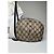Mini Pochette Vintage Gucci GG Supreme in Tela Beige Marrone - vista 7