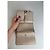 Vintage Chloé Alphabet Grained Leather Compact Wallet Nude Beige - view 9